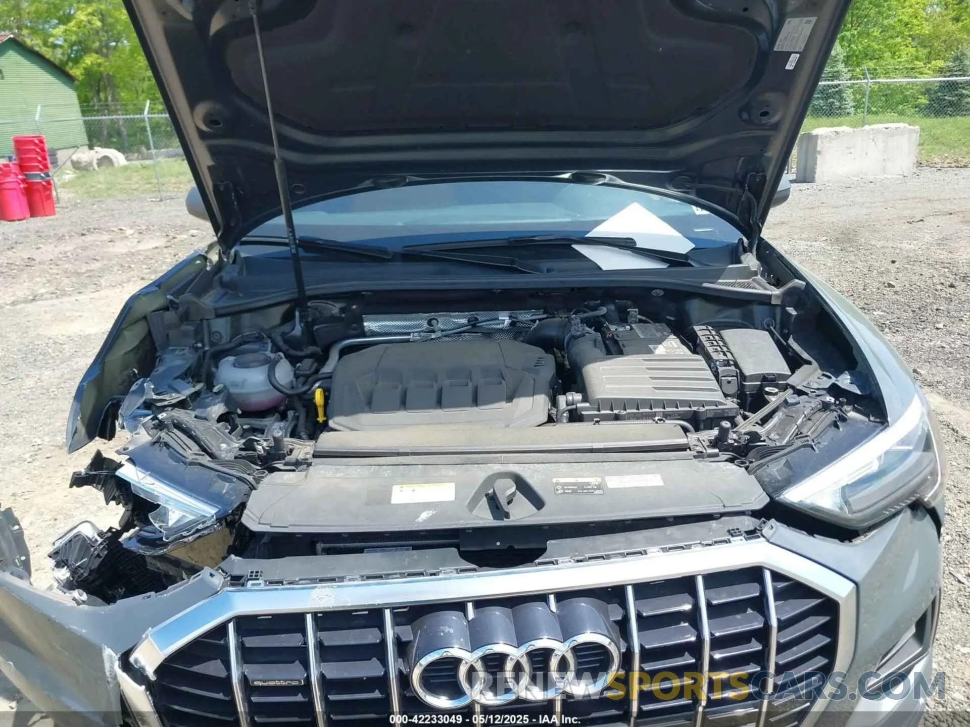 10 Photograph of a damaged car WA1AUCF38N1031553 AUDI Q3 2022