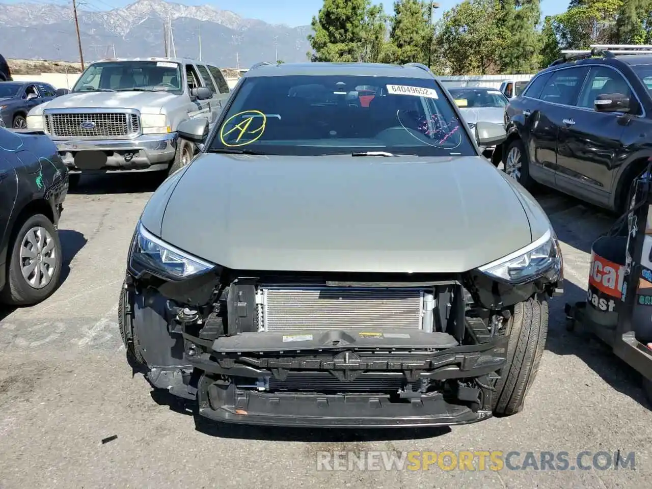 9 Photograph of a damaged car WA1AUCF38N1090585 AUDI Q3 2022