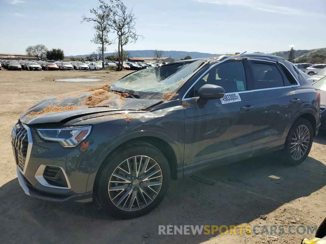 1 Photograph of a damaged car WA1BUCF33N1033389 AUDI Q3 2022