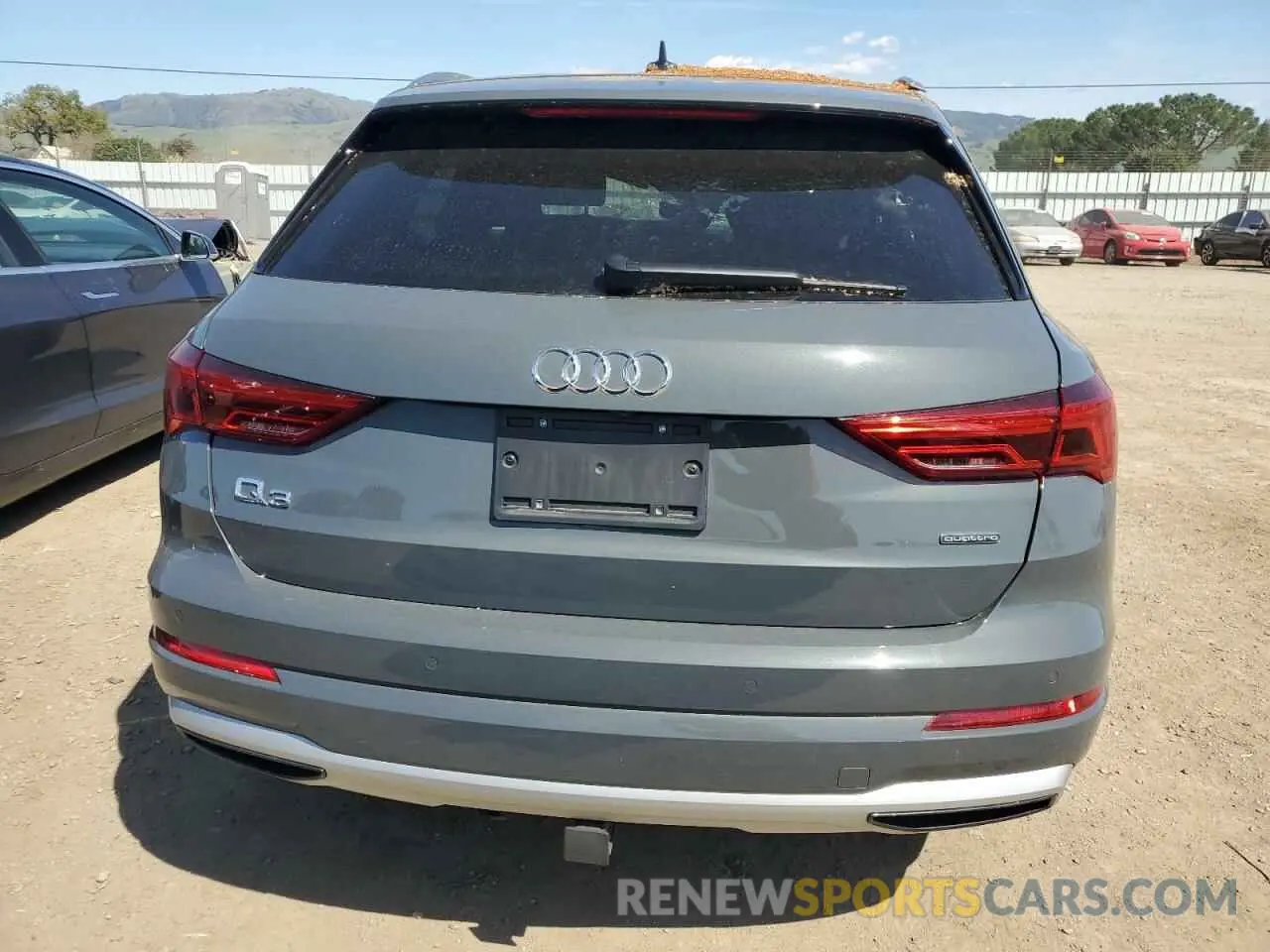 6 Photograph of a damaged car WA1BUCF33N1033389 AUDI Q3 2022