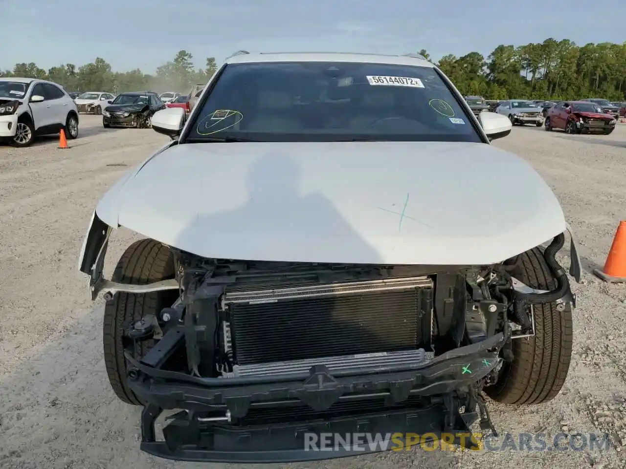 9 Photograph of a damaged car WA1BUCF37N1030219 AUDI Q3 2022