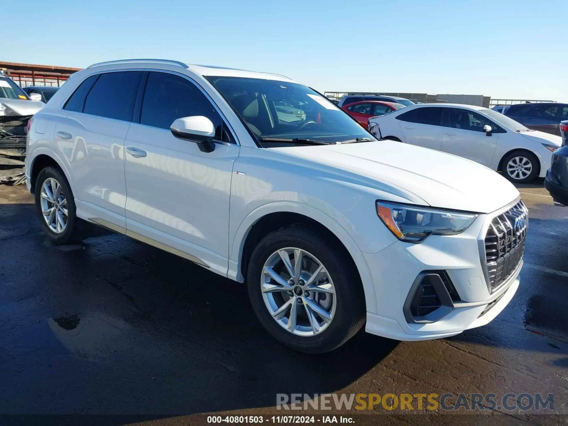 1 Photograph of a damaged car WA1DECF30N1109673 AUDI Q3 2022