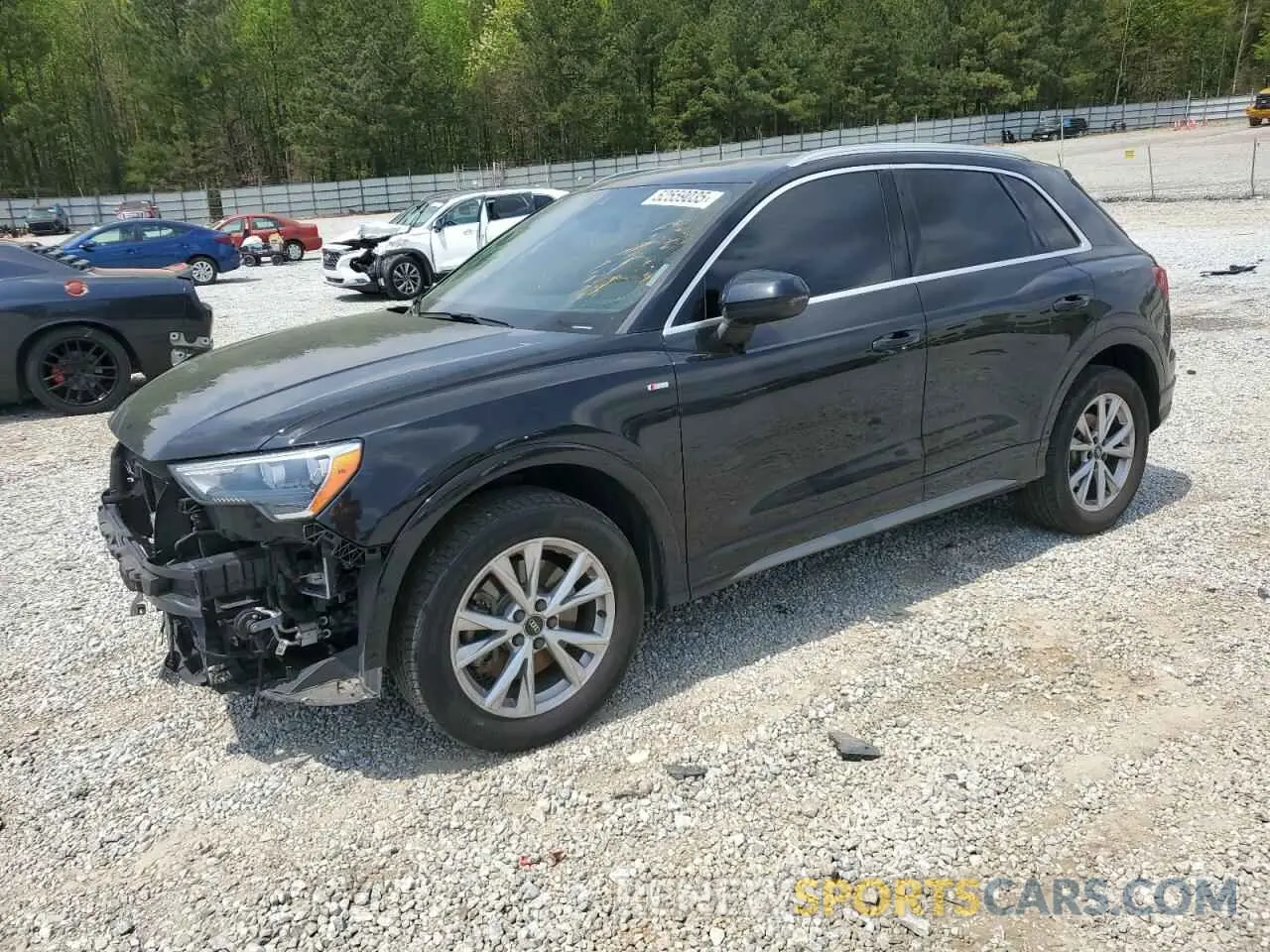 1 Photograph of a damaged car WA1DECF31N1018850 AUDI Q3 2022