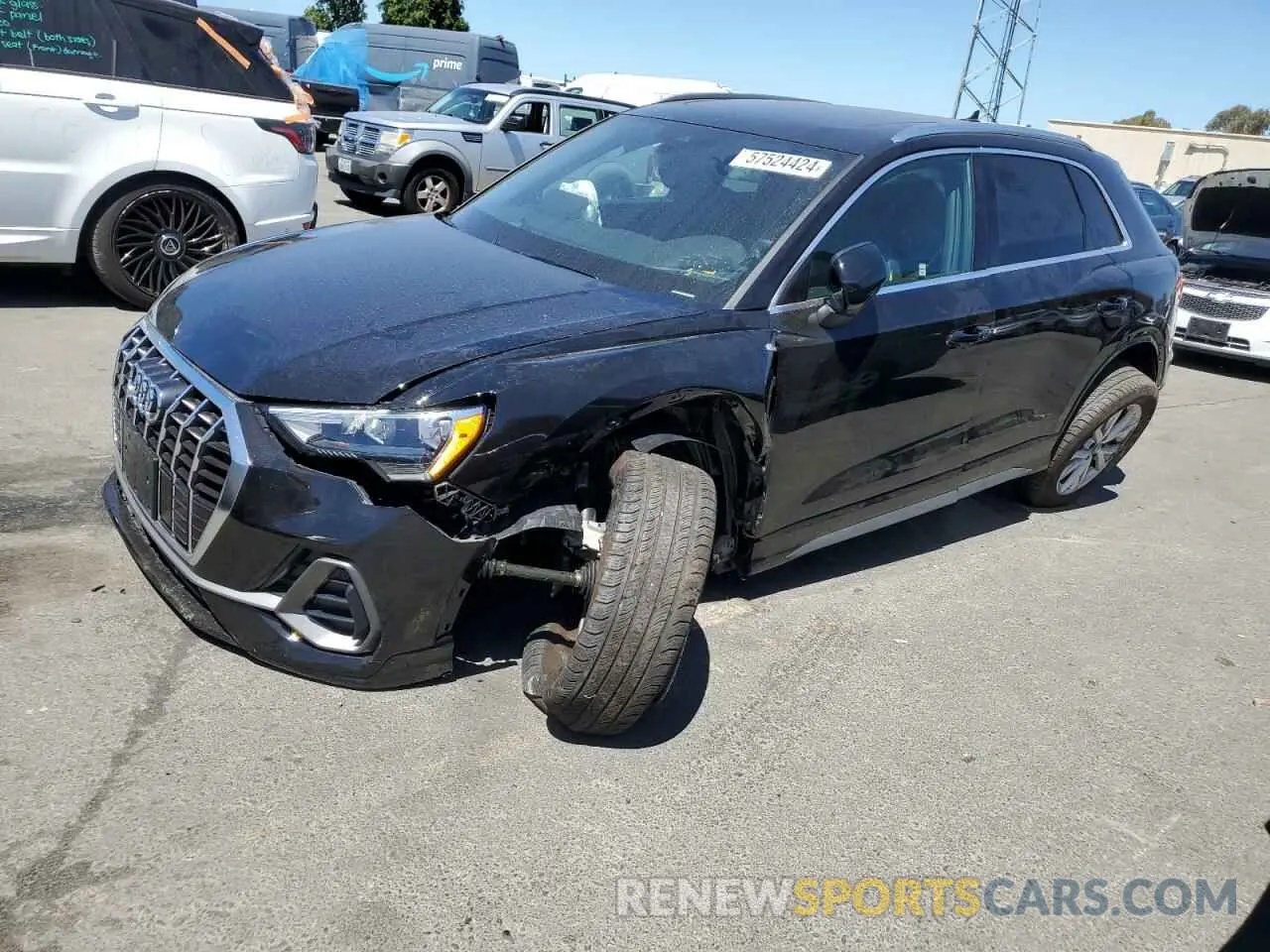 1 Photograph of a damaged car WA1DECF32N1146322 AUDI Q3 2022