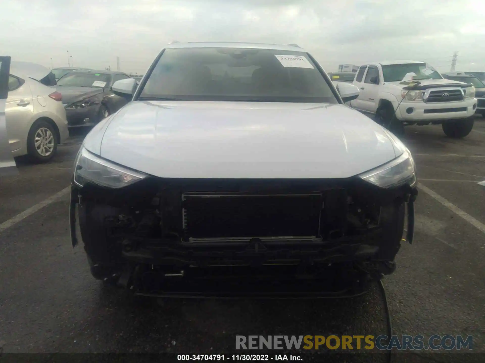 6 Photograph of a damaged car WA1DECF35N1024358 AUDI Q3 2022