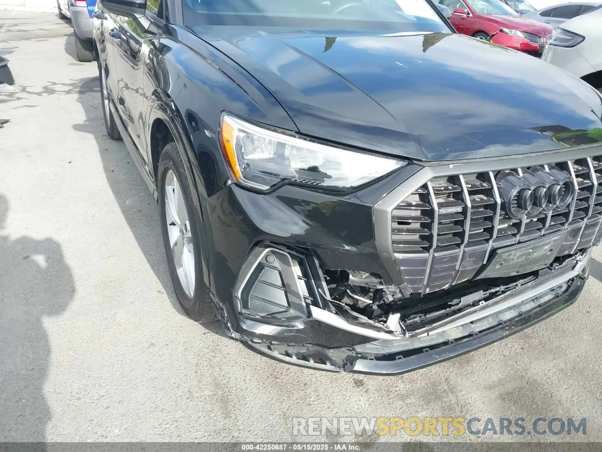 6 Photograph of a damaged car WA1DECF35N1095933 AUDI Q3 2022