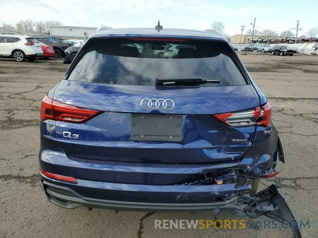 6 Photograph of a damaged car WA1DECF35N1113041 AUDI Q3 2022
