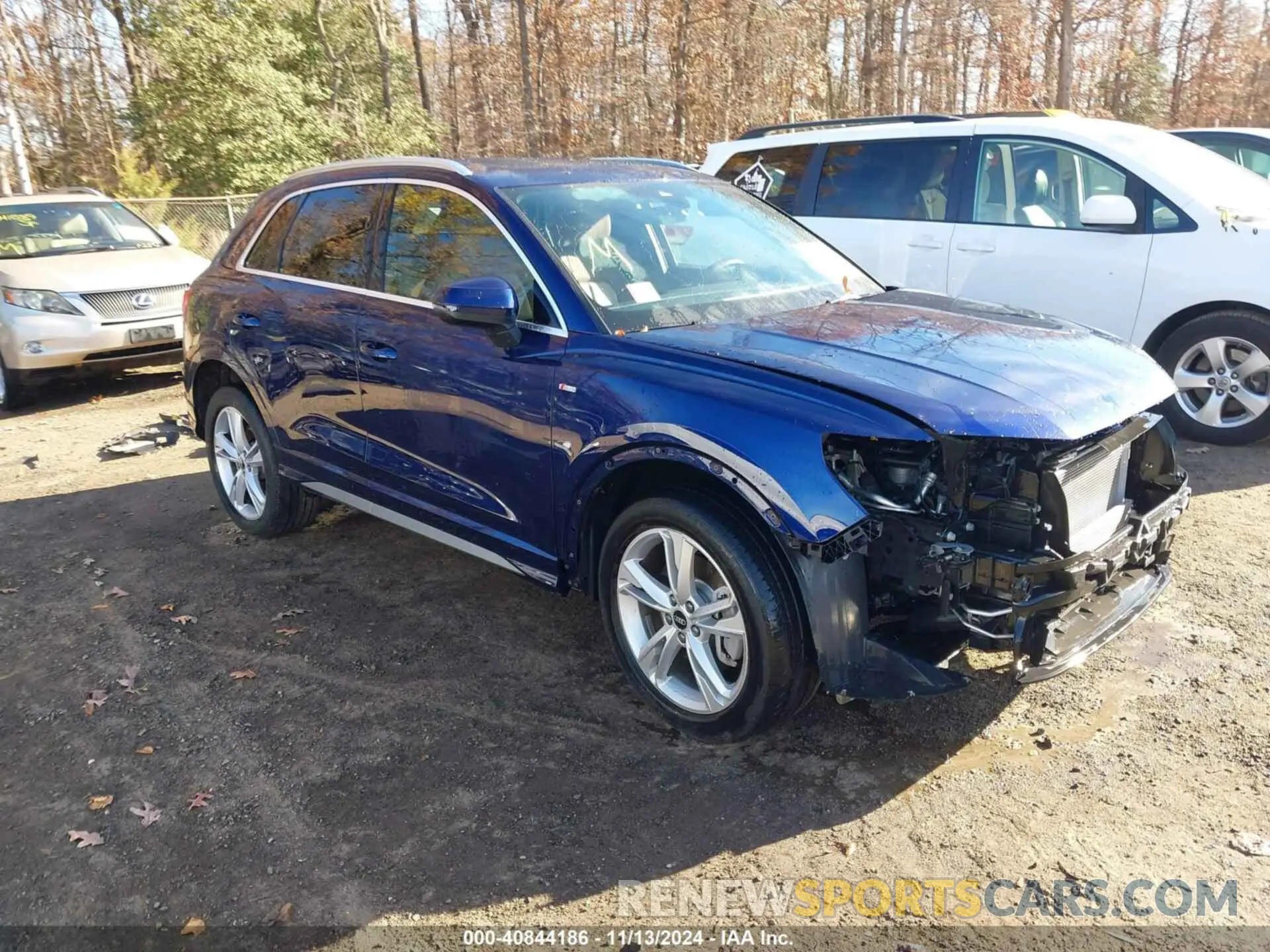 1 Photograph of a damaged car WA1DECF36N1061709 AUDI Q3 2022
