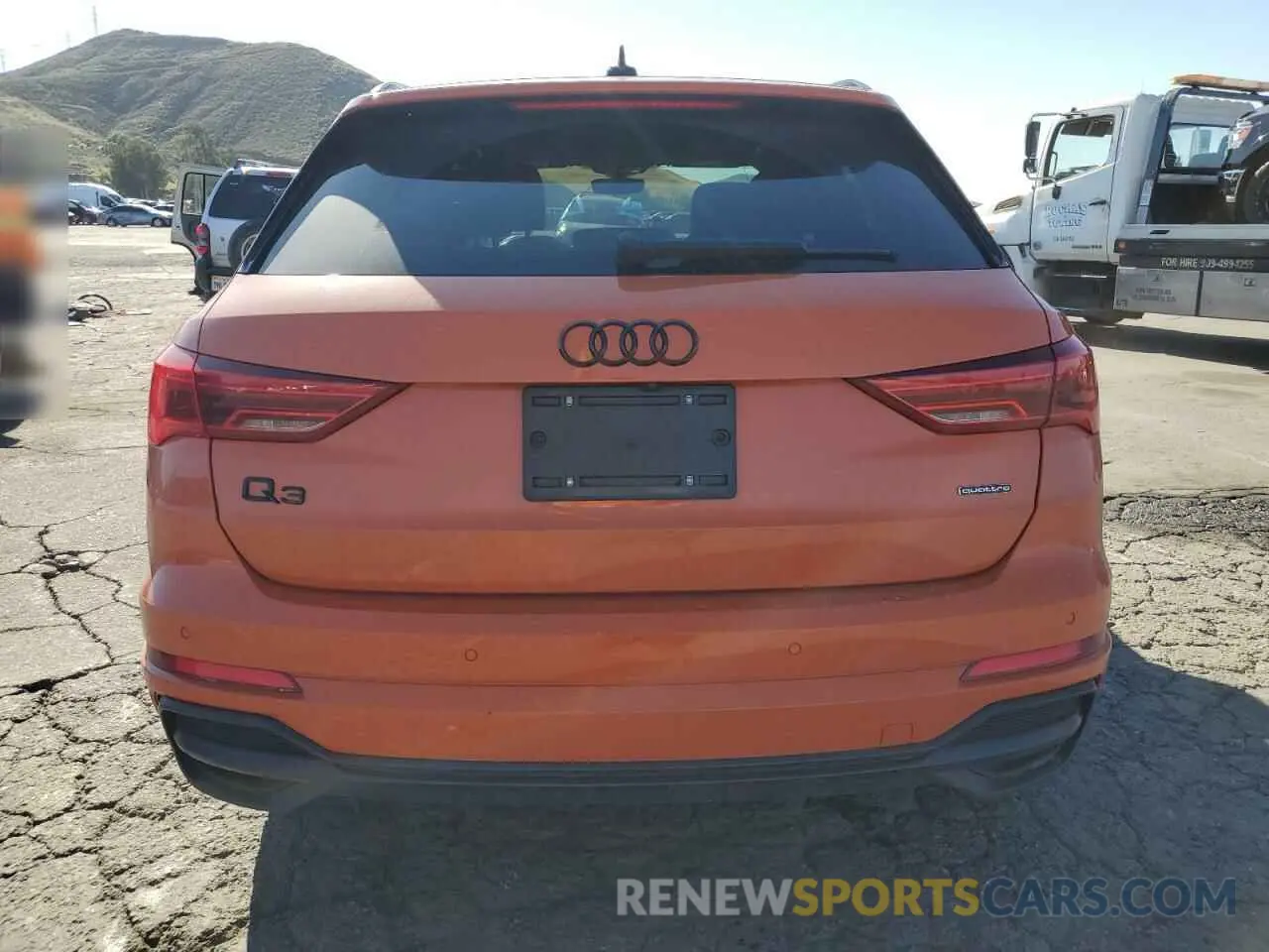 6 Photograph of a damaged car WA1DECF37N1150527 AUDI Q3 2022