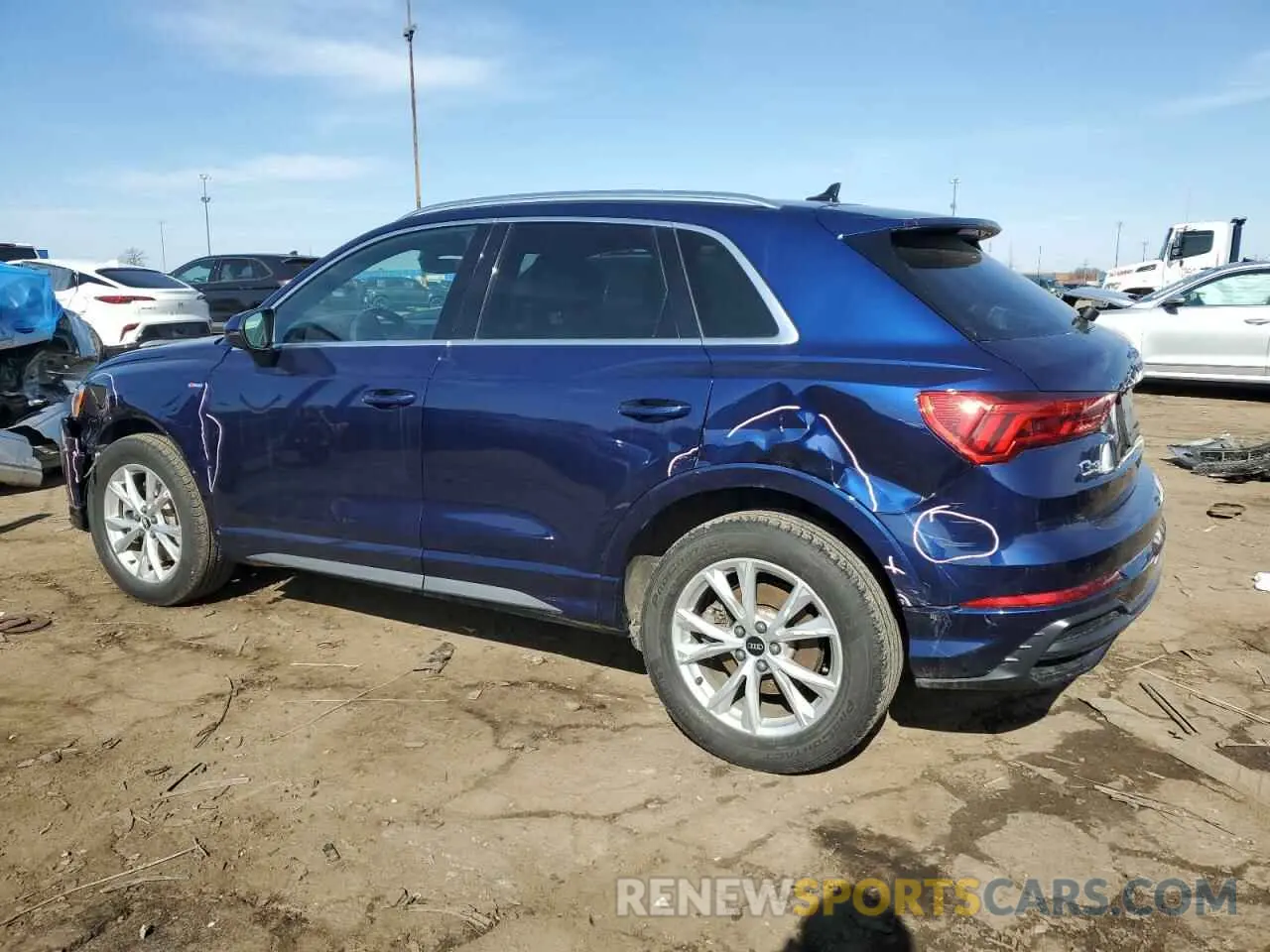 2 Photograph of a damaged car WA1DECF38N1021731 AUDI Q3 2022