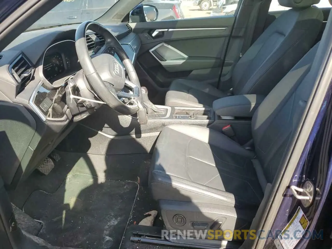 7 Photograph of a damaged car WA1DECF38N1021731 AUDI Q3 2022
