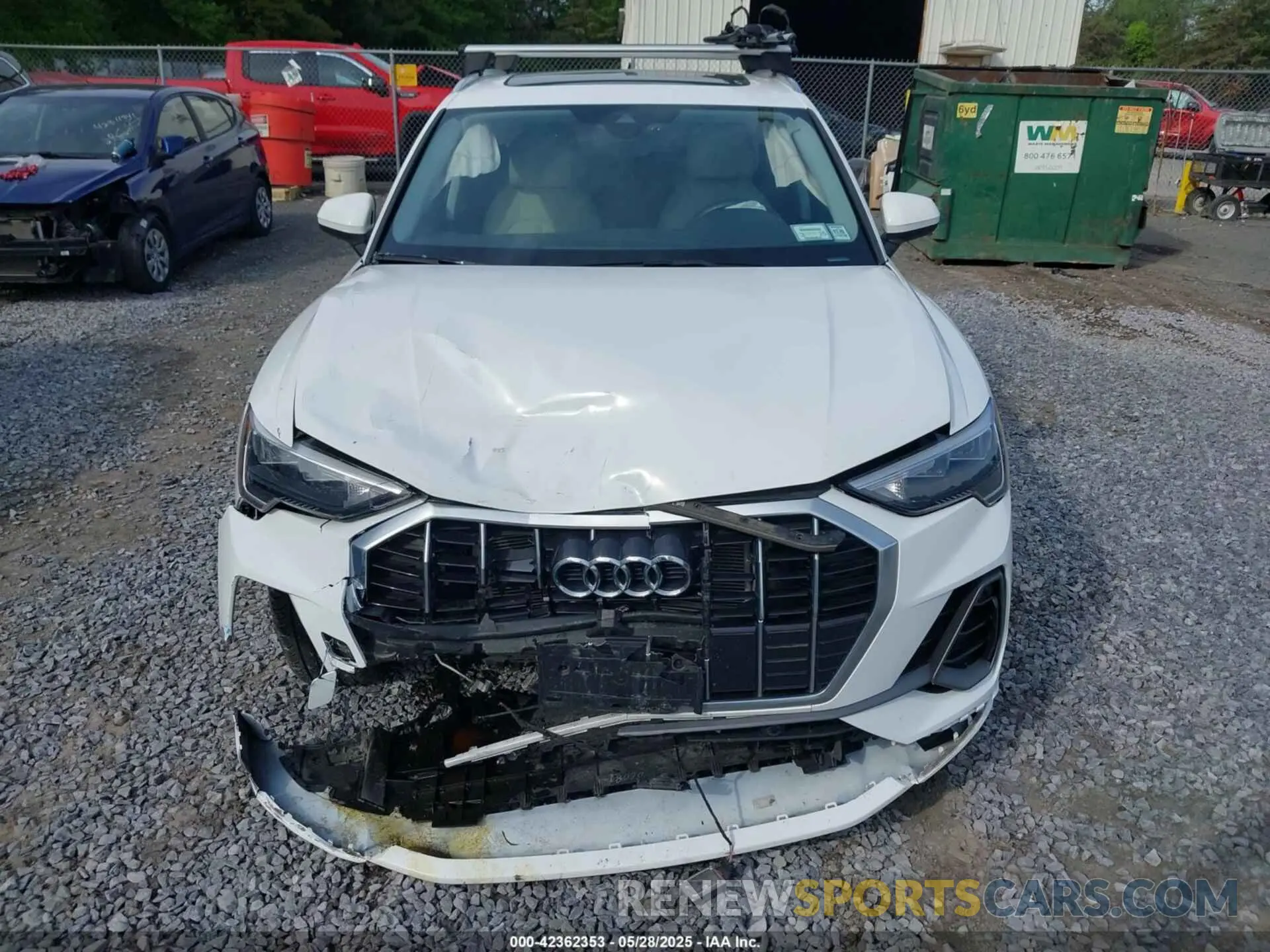 6 Photograph of a damaged car WA1DECF38N1058326 AUDI Q3 2022
