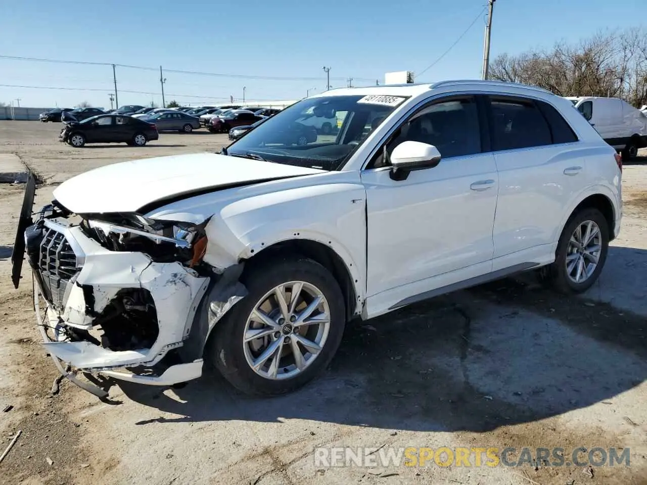 1 Photograph of a damaged car WA1DECF39N1022404 AUDI Q3 2022