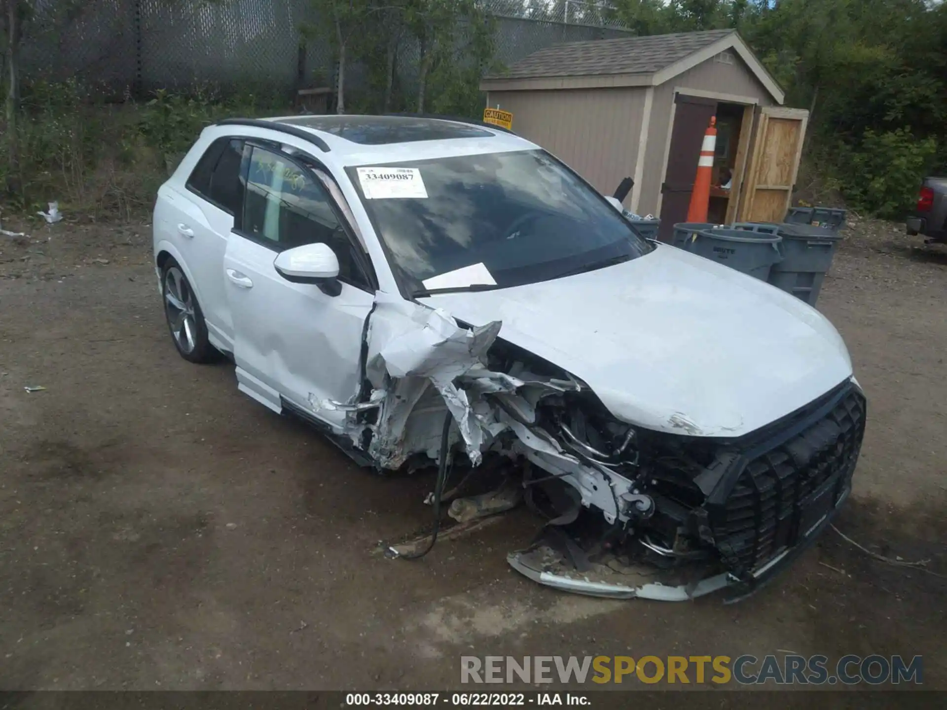 1 Photograph of a damaged car WA1EECF30N1008430 AUDI Q3 2022