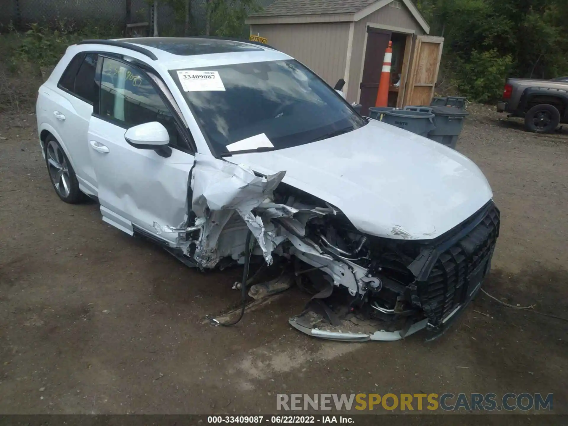 6 Photograph of a damaged car WA1EECF30N1008430 AUDI Q3 2022