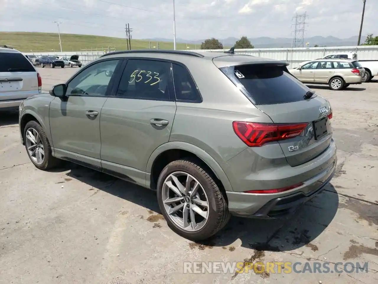 3 Photograph of a damaged car WA1EECF31N1007643 AUDI Q3 2022