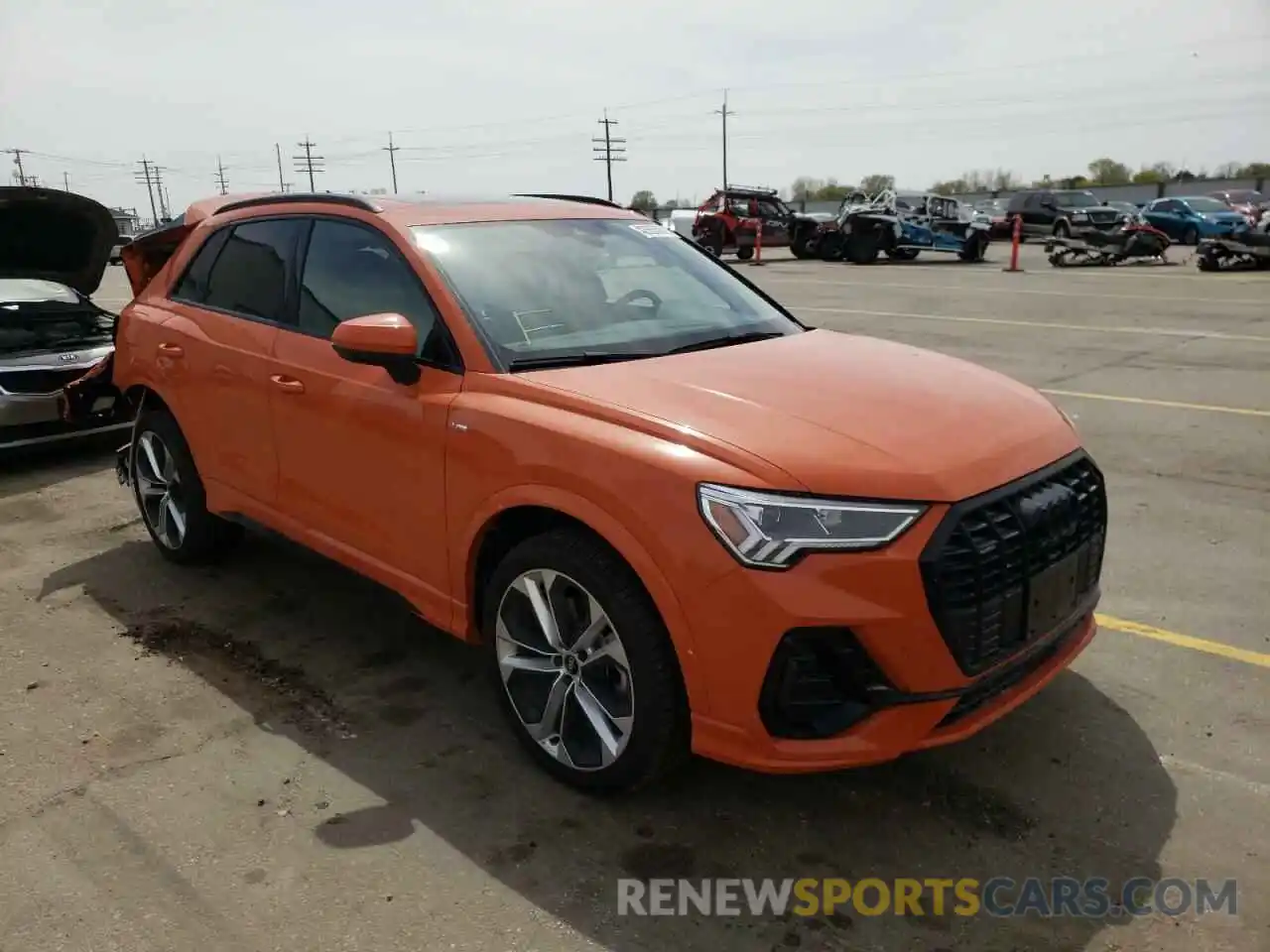 1 Photograph of a damaged car WA1EECF31N1029691 AUDI Q3 2022