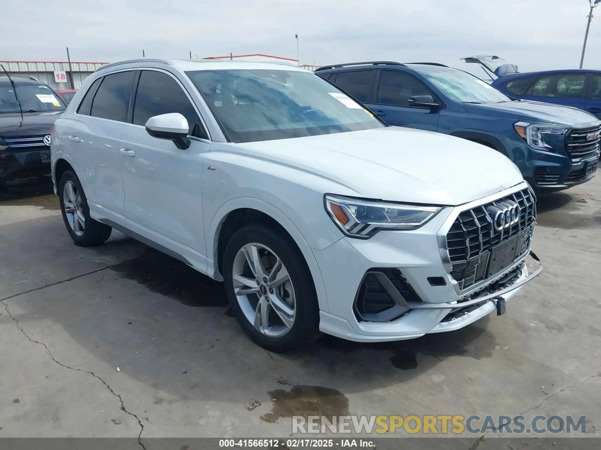 1 Photograph of a damaged car WA1EECF31N1071519 AUDI Q3 2022