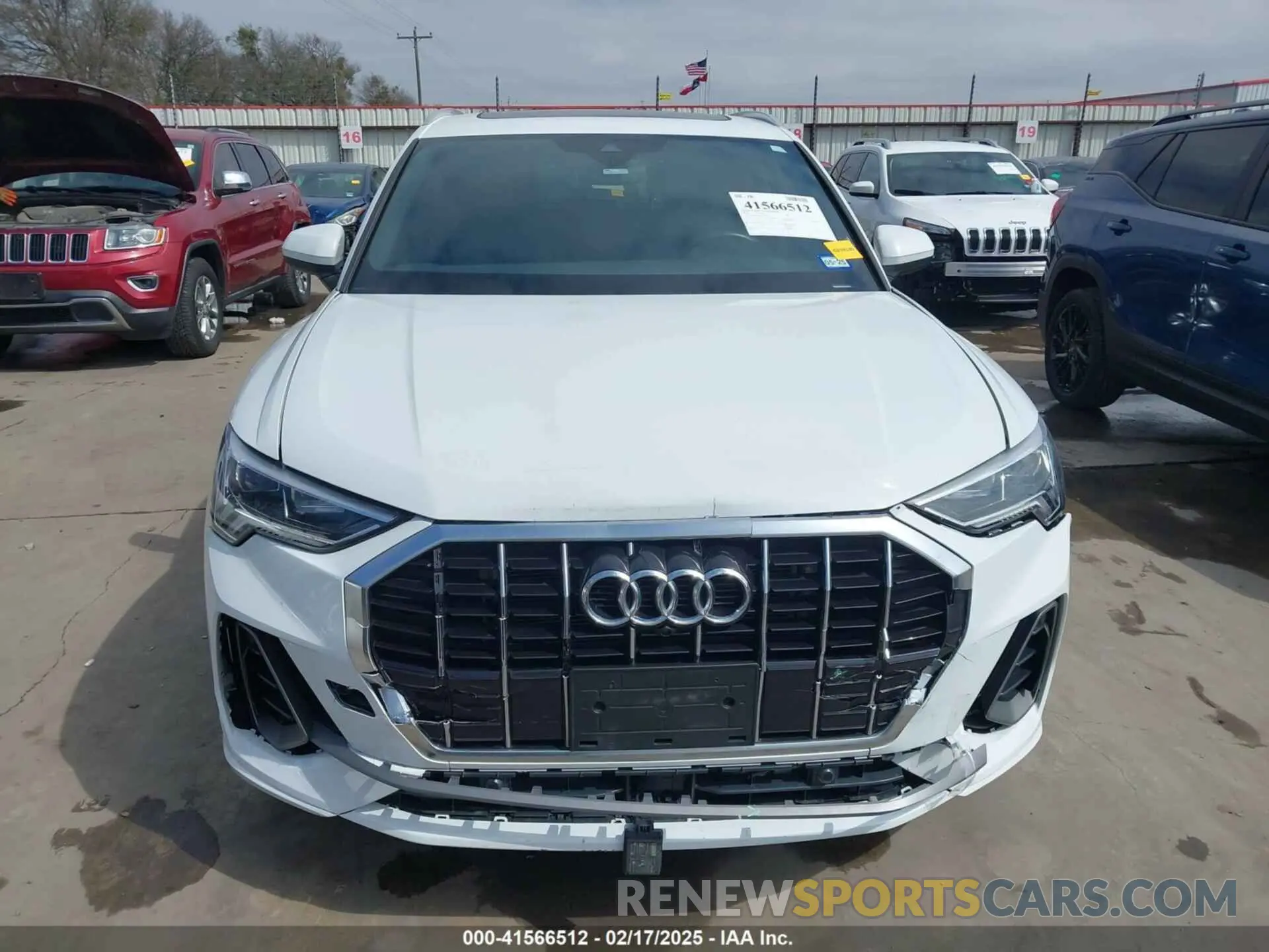 13 Photograph of a damaged car WA1EECF31N1071519 AUDI Q3 2022