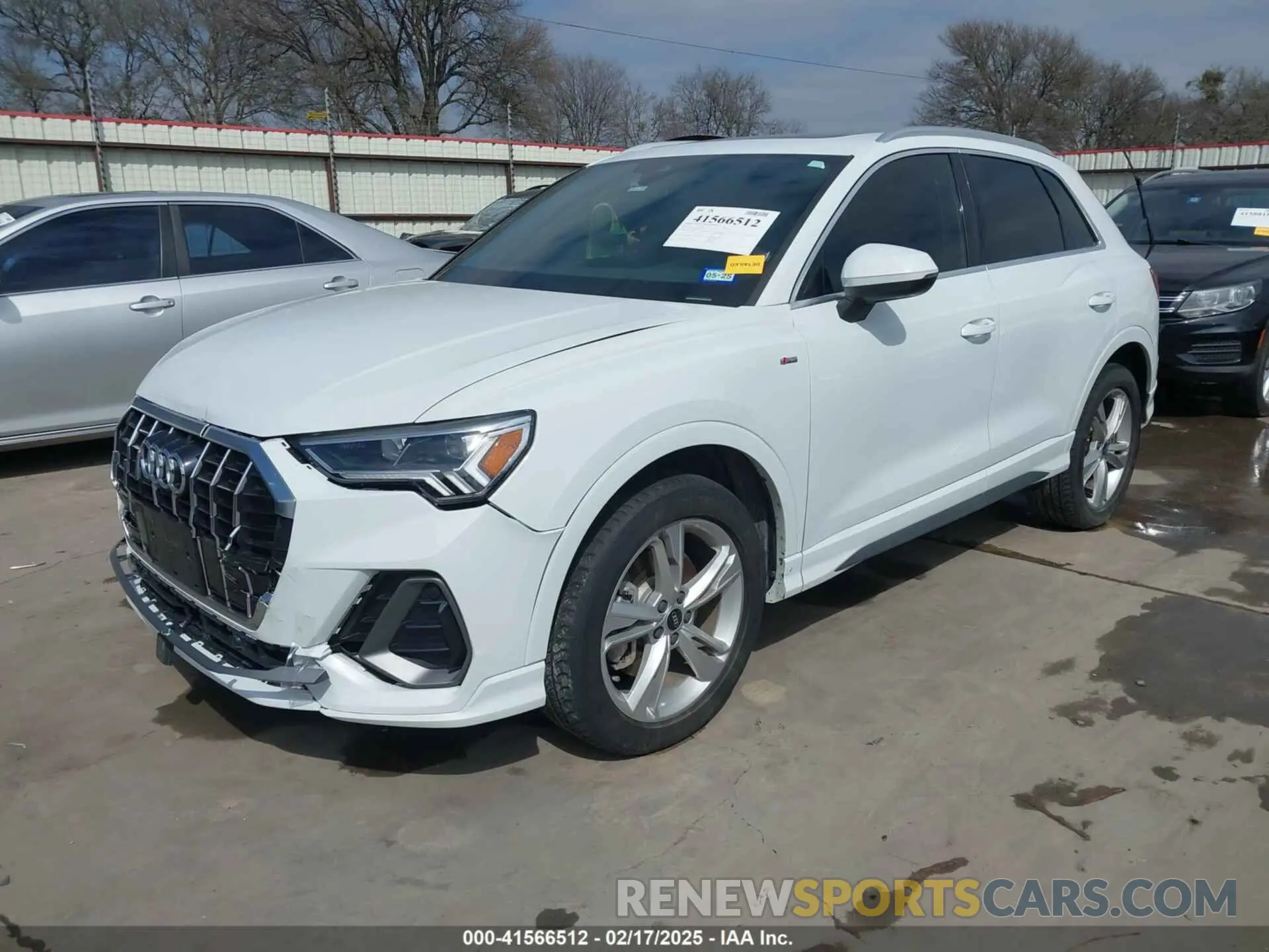 2 Photograph of a damaged car WA1EECF31N1071519 AUDI Q3 2022