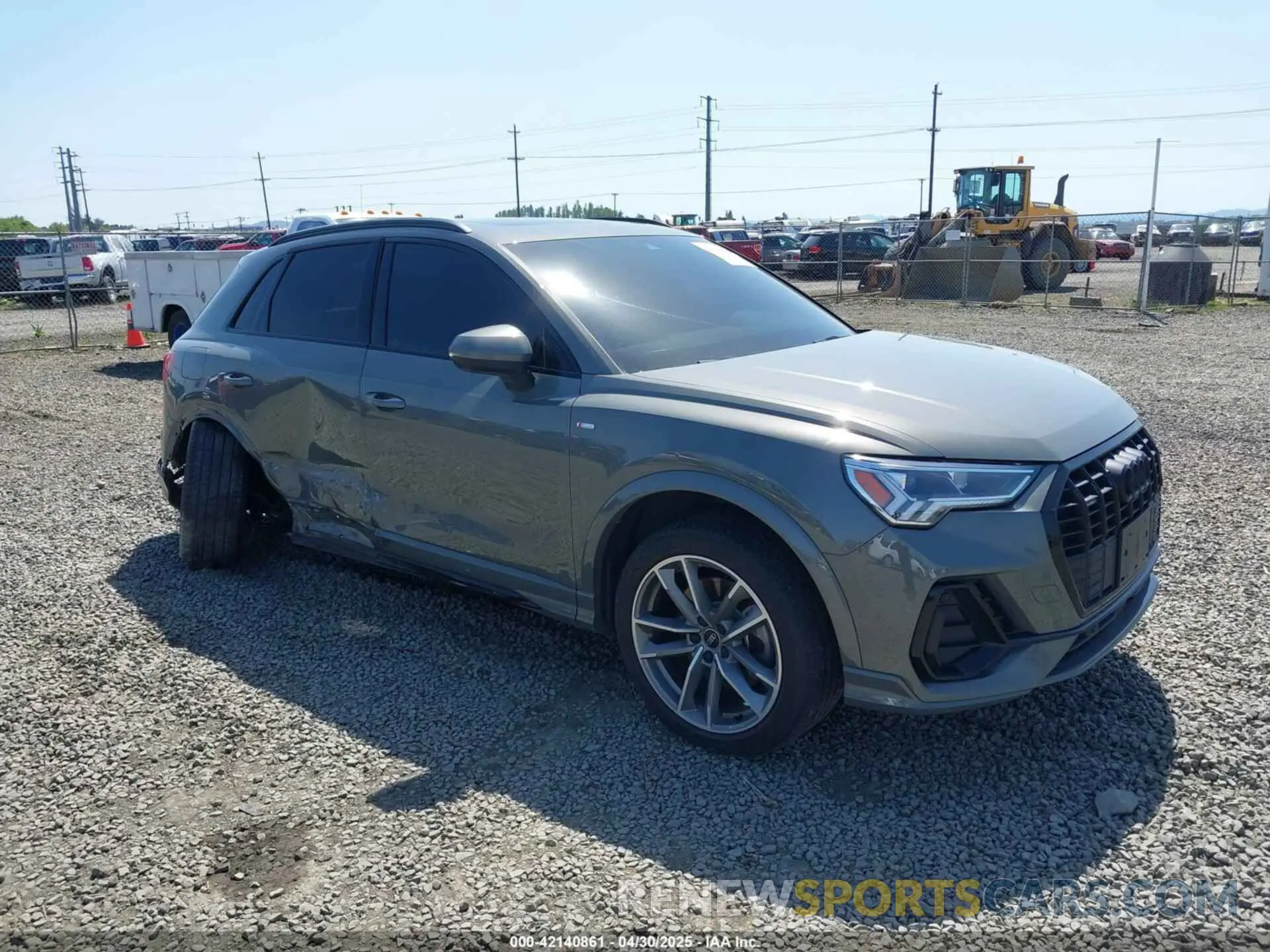 1 Photograph of a damaged car WA1EECF32N1040652 AUDI Q3 2022