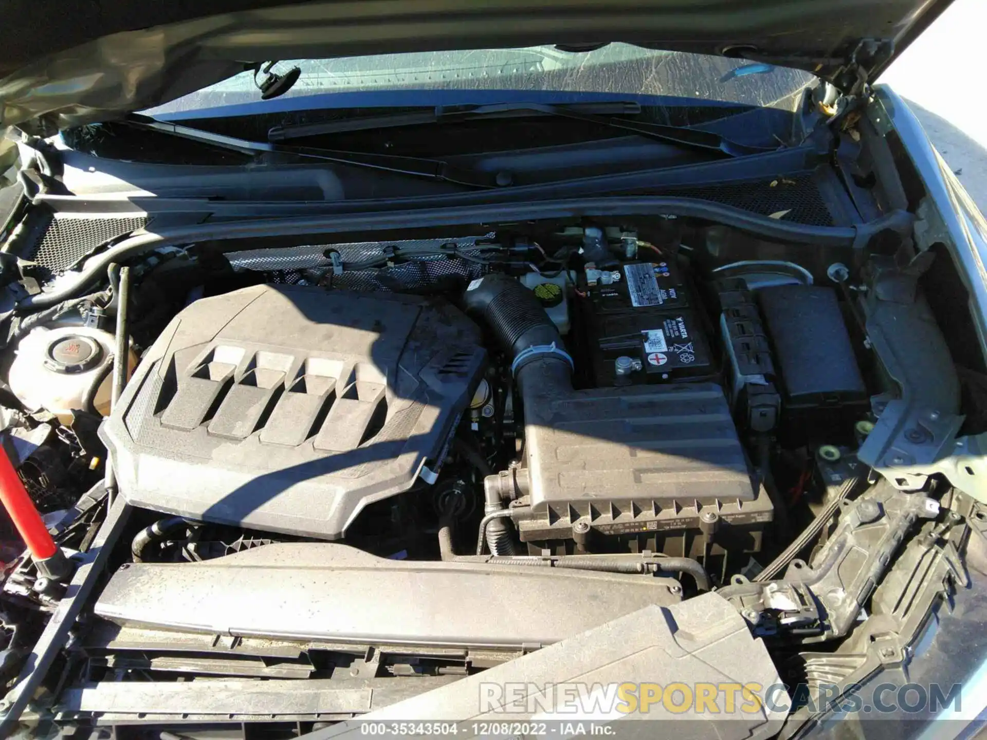 10 Photograph of a damaged car WA1EECF32N1071545 AUDI Q3 2022