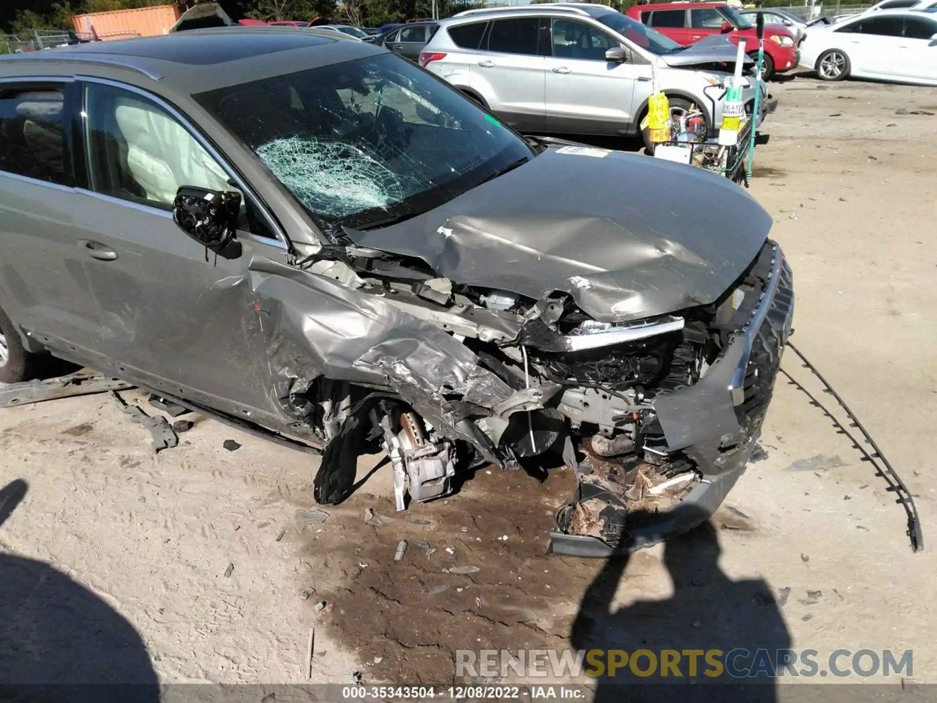 6 Photograph of a damaged car WA1EECF32N1071545 AUDI Q3 2022