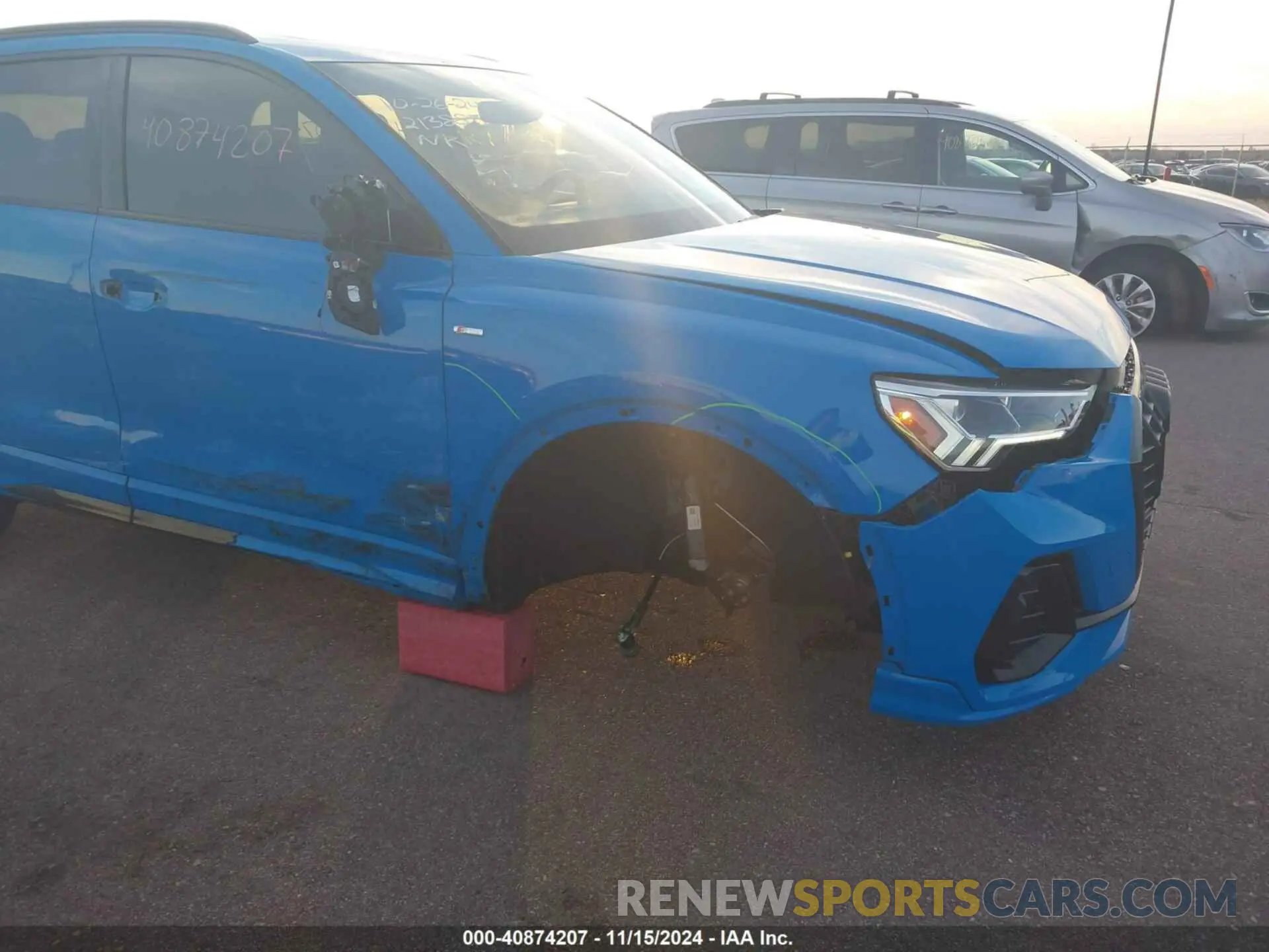 6 Photograph of a damaged car WA1EECF32N1149581 AUDI Q3 2022