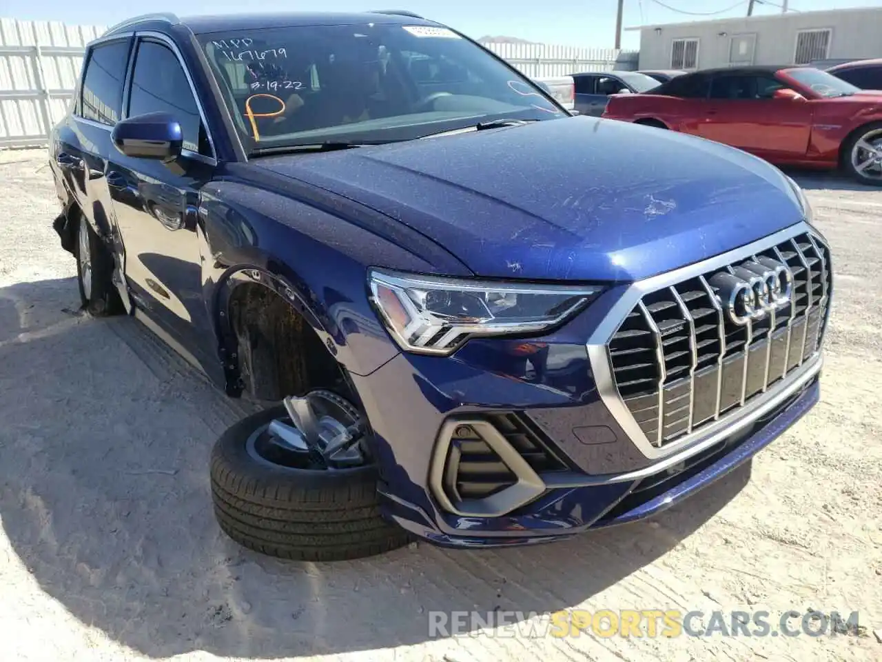 1 Photograph of a damaged car WA1EECF33N1031135 AUDI Q3 2022