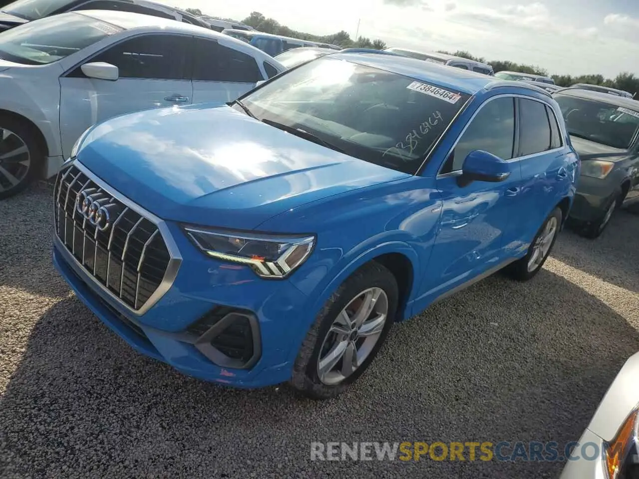 1 Photograph of a damaged car WA1EECF33N1150528 AUDI Q3 2022