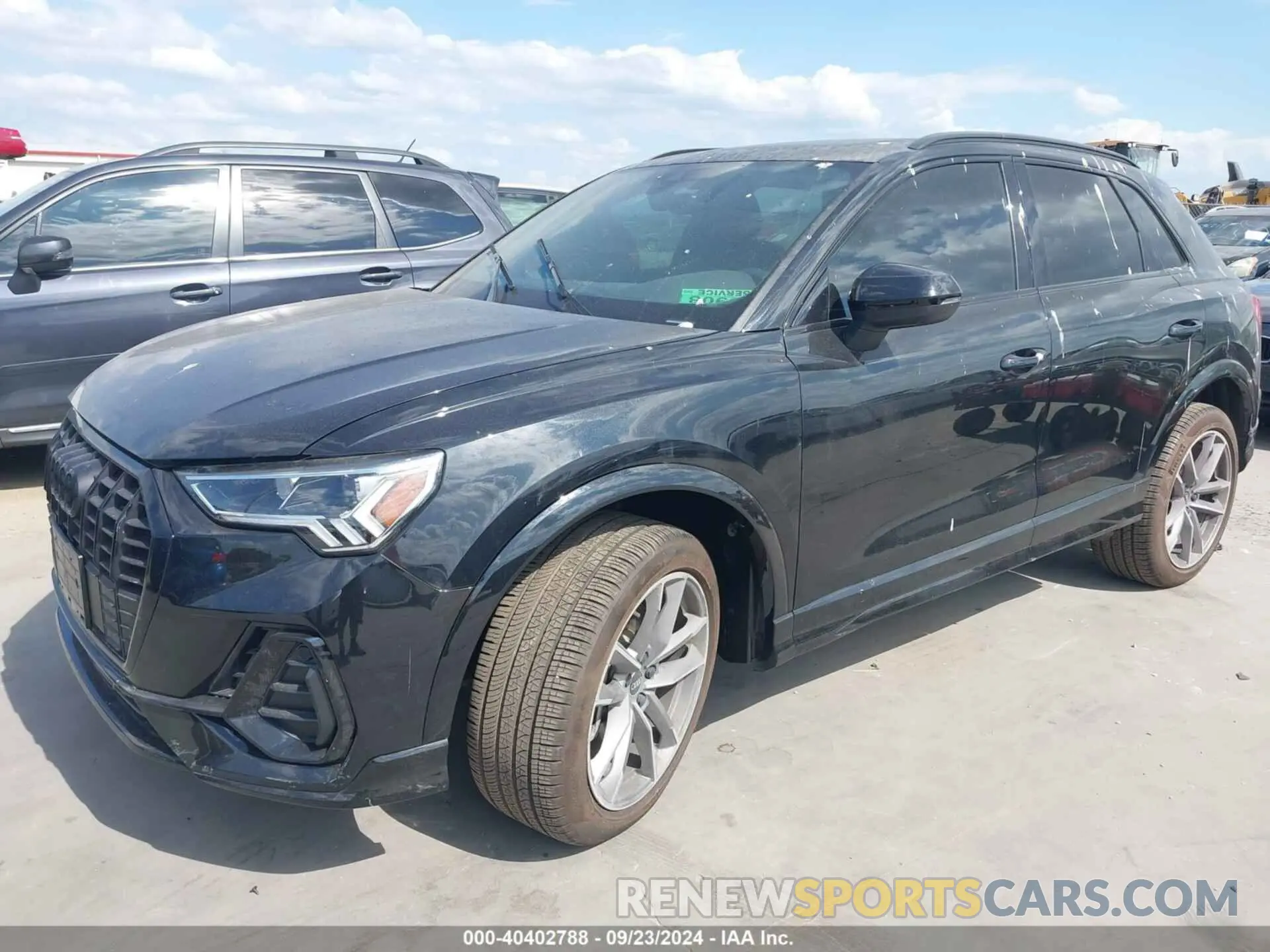 2 Photograph of a damaged car WA1EECF34N1051622 AUDI Q3 2022
