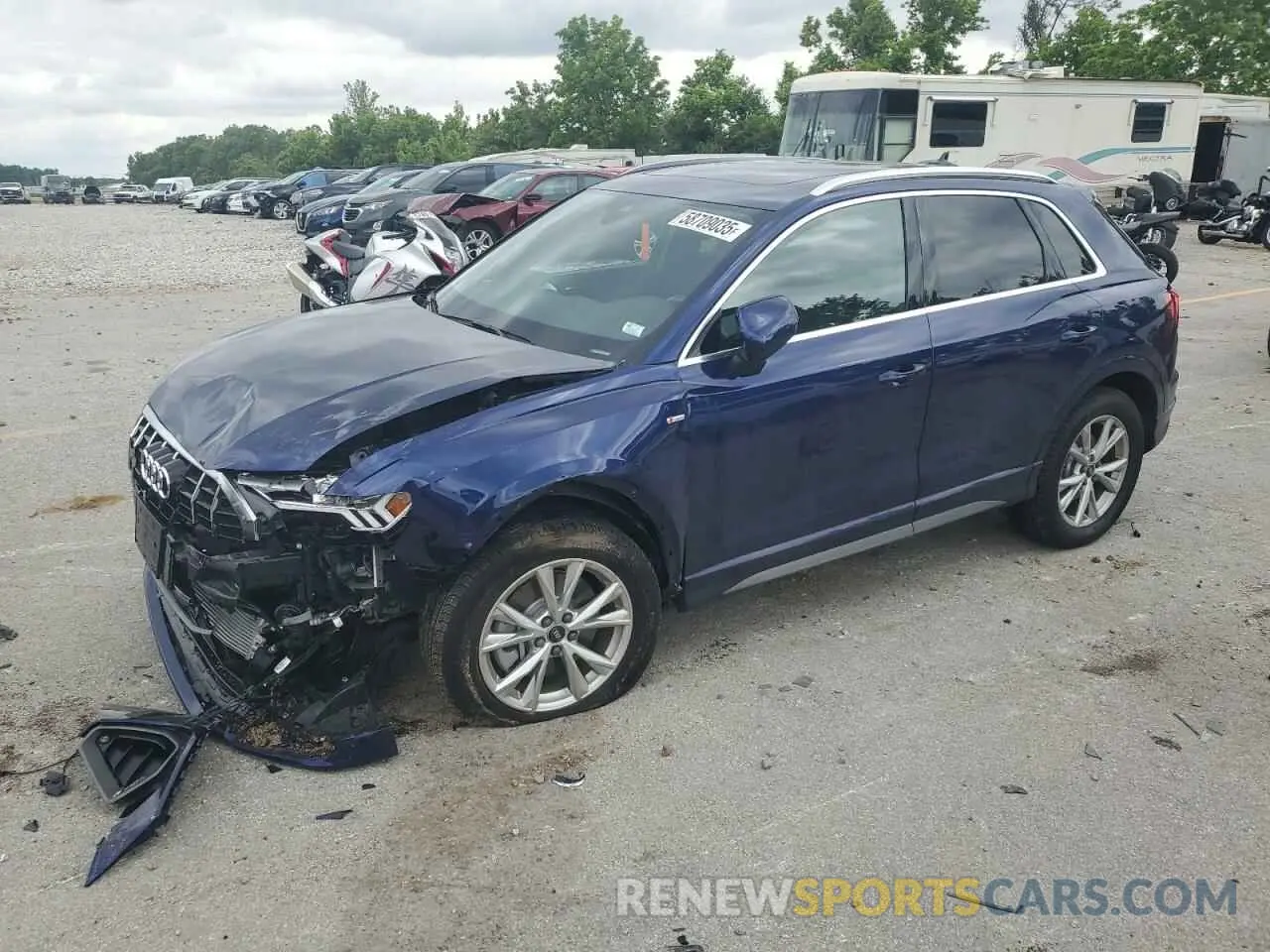 1 Photograph of a damaged car WA1EECF34N1147556 AUDI Q3 2022