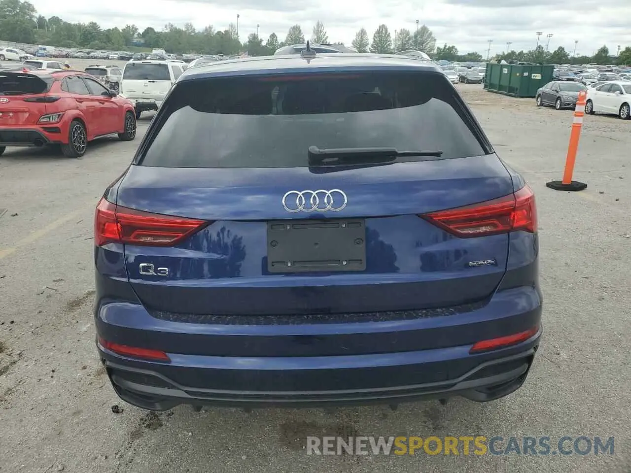 6 Photograph of a damaged car WA1EECF34N1147556 AUDI Q3 2022