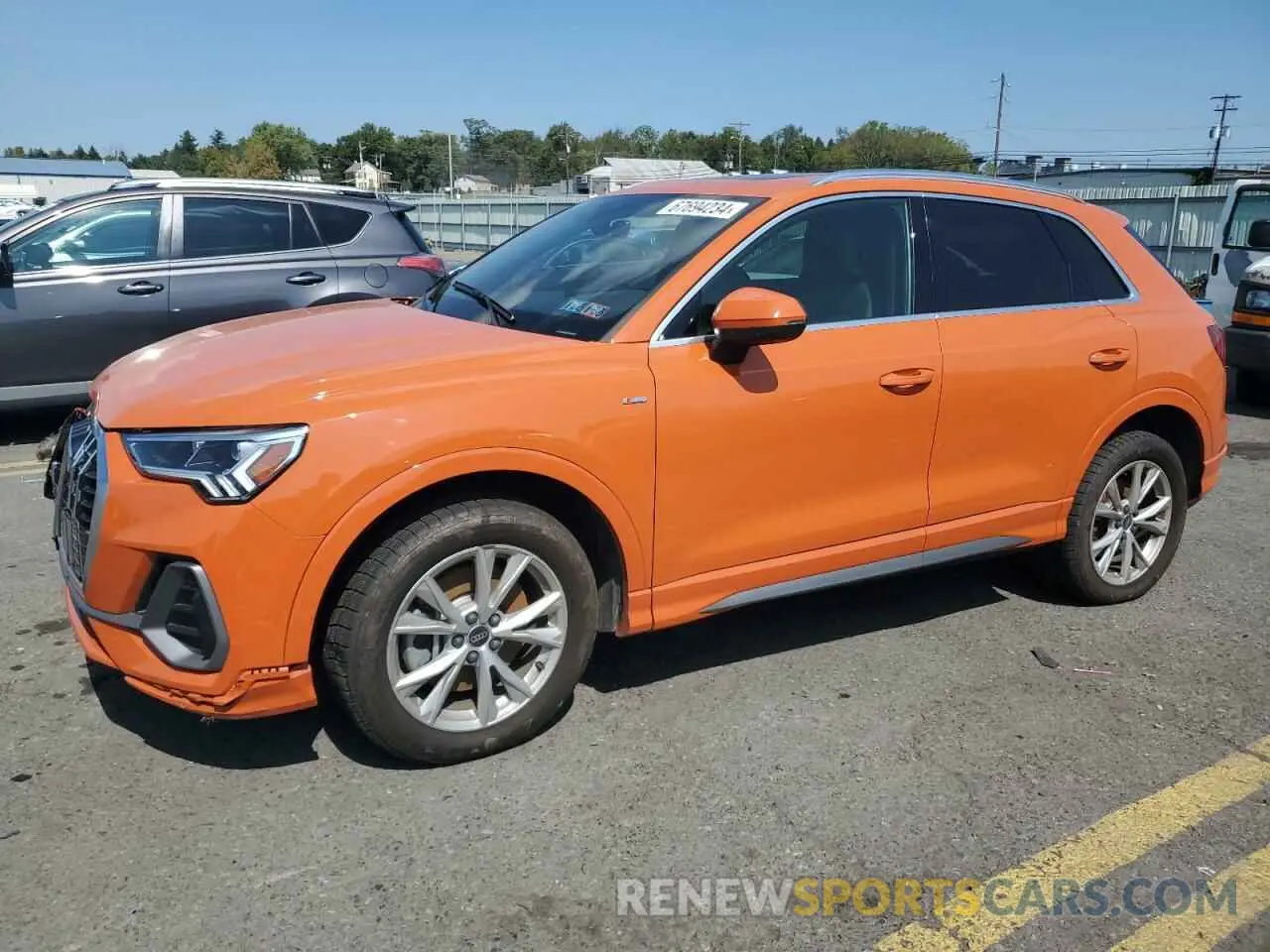 1 Photograph of a damaged car WA1EECF34N1149114 AUDI Q3 2022