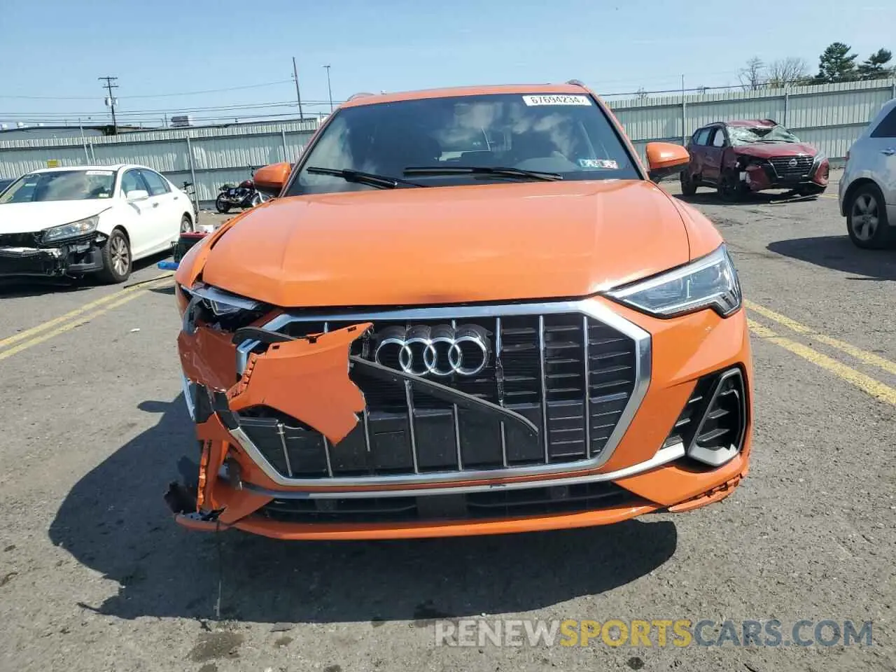5 Photograph of a damaged car WA1EECF34N1149114 AUDI Q3 2022