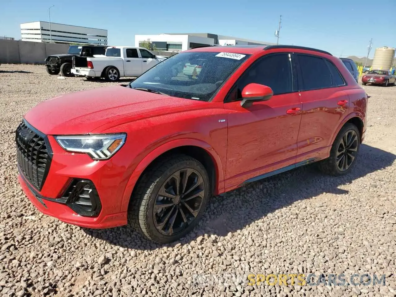 1 Photograph of a damaged car WA1EECF36N1026365 AUDI Q3 2022