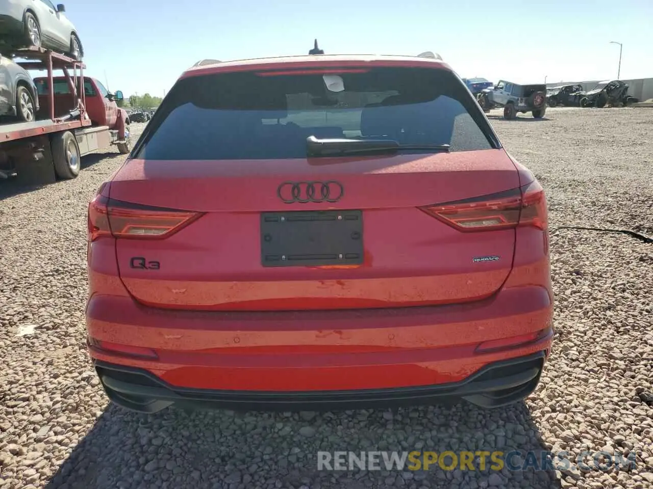6 Photograph of a damaged car WA1EECF36N1026365 AUDI Q3 2022