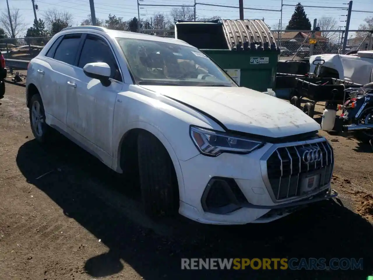 1 Photograph of a damaged car WA1EECF37N1026441 AUDI Q3 2022