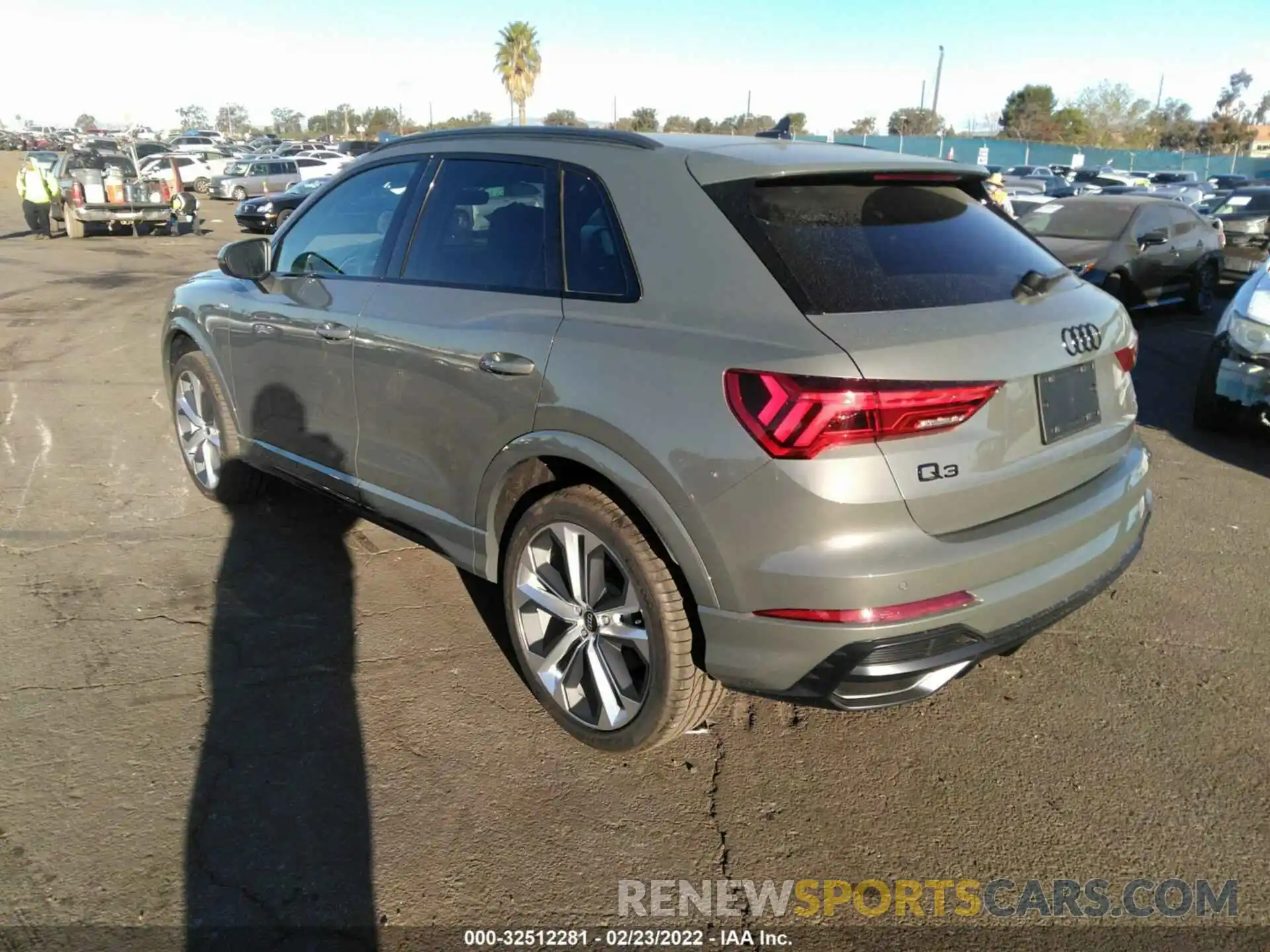 3 Photograph of a damaged car WA1EECF39N1028319 AUDI Q3 2022