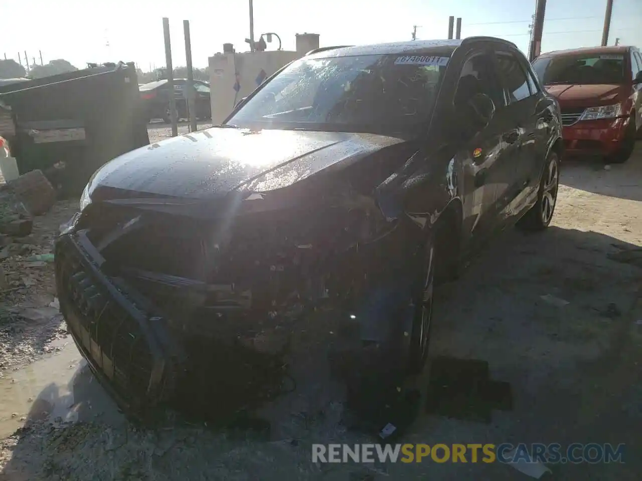 2 Photograph of a damaged car WA1EECF3XN1014879 AUDI Q3 2022