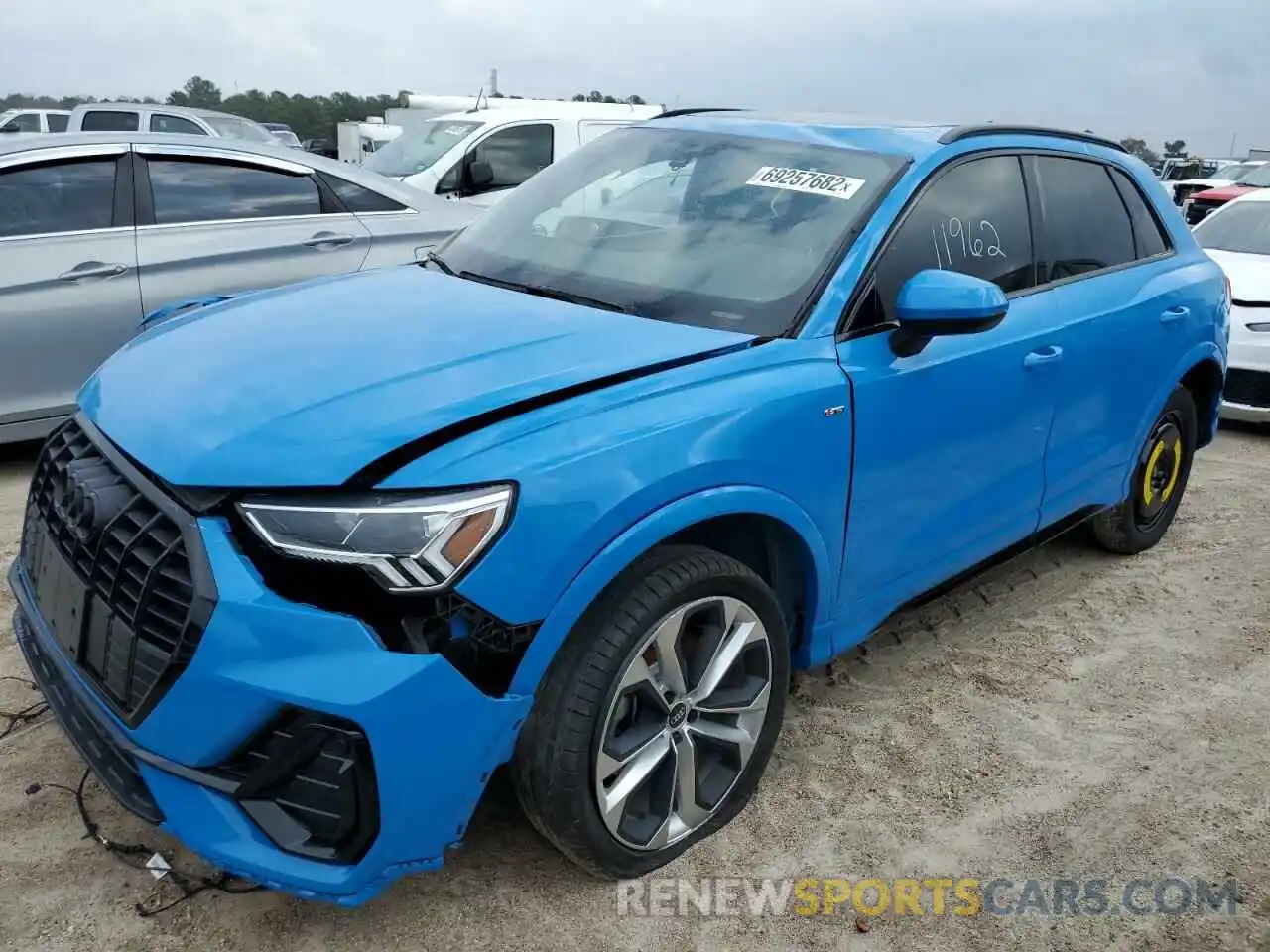 1 Photograph of a damaged car WA1EECF3XN1040866 AUDI Q3 2022