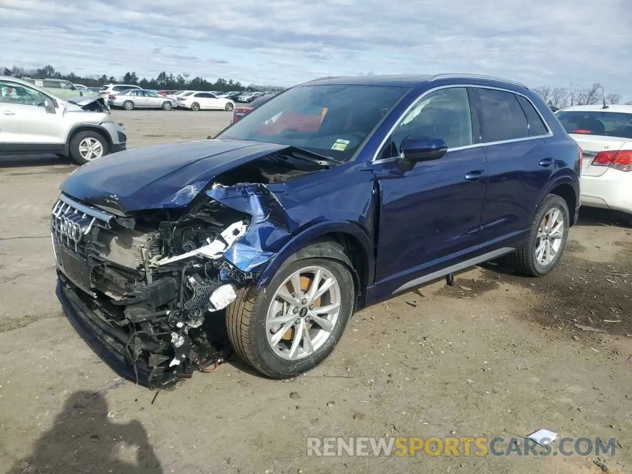 1 Photograph of a damaged car WA1EECF3XN1110074 AUDI Q3 2022
