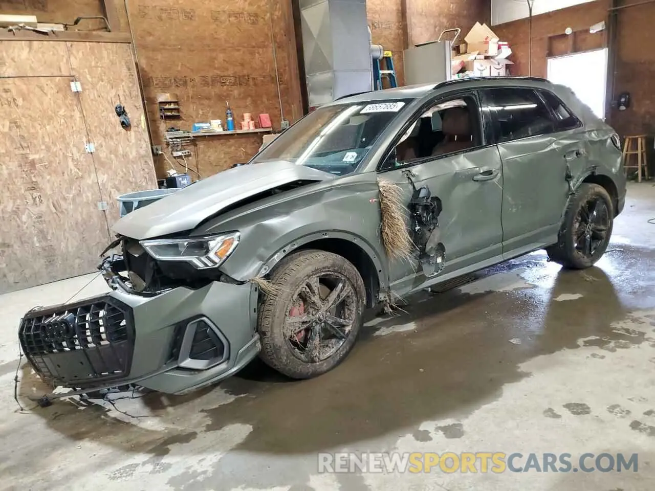 1 Photograph of a damaged car WA1EEDF37N1003974 AUDI Q3 2022