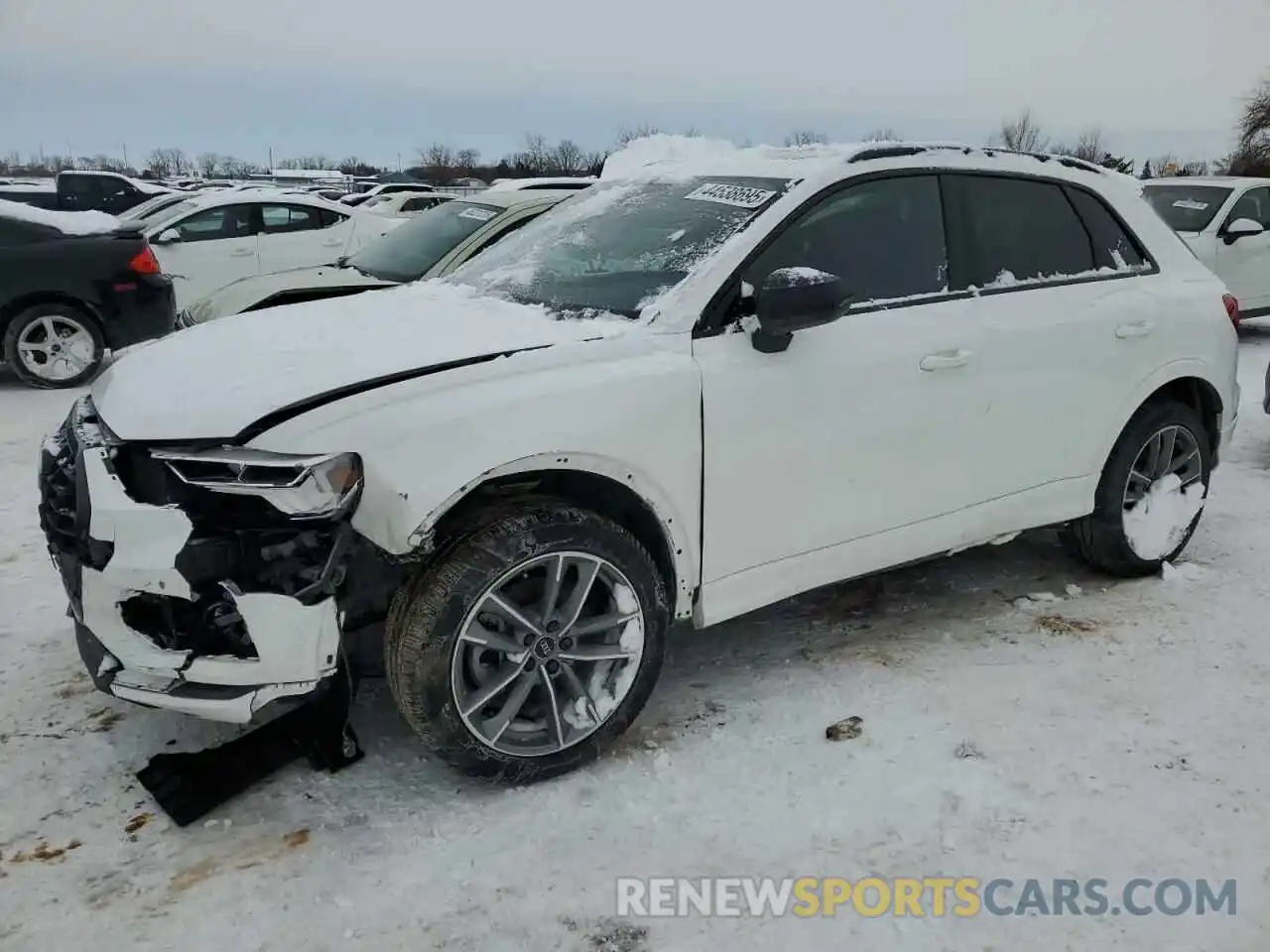 1 Photograph of a damaged car WA1AECF35P1146207 AUDI Q3 2023