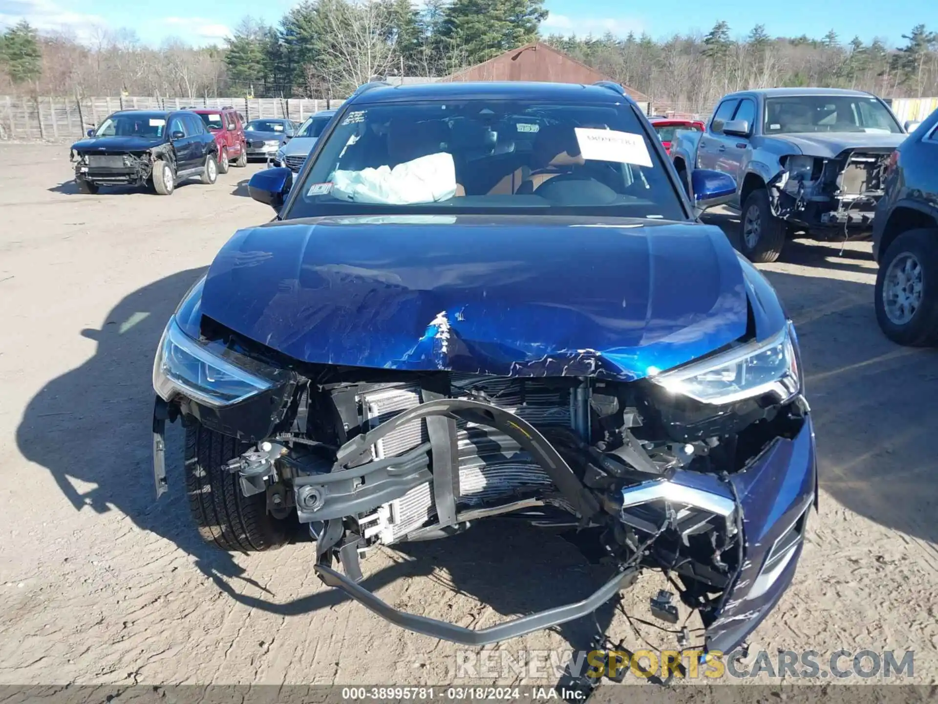 13 Photograph of a damaged car WA1BUCF39P1128543 AUDI Q3 2023