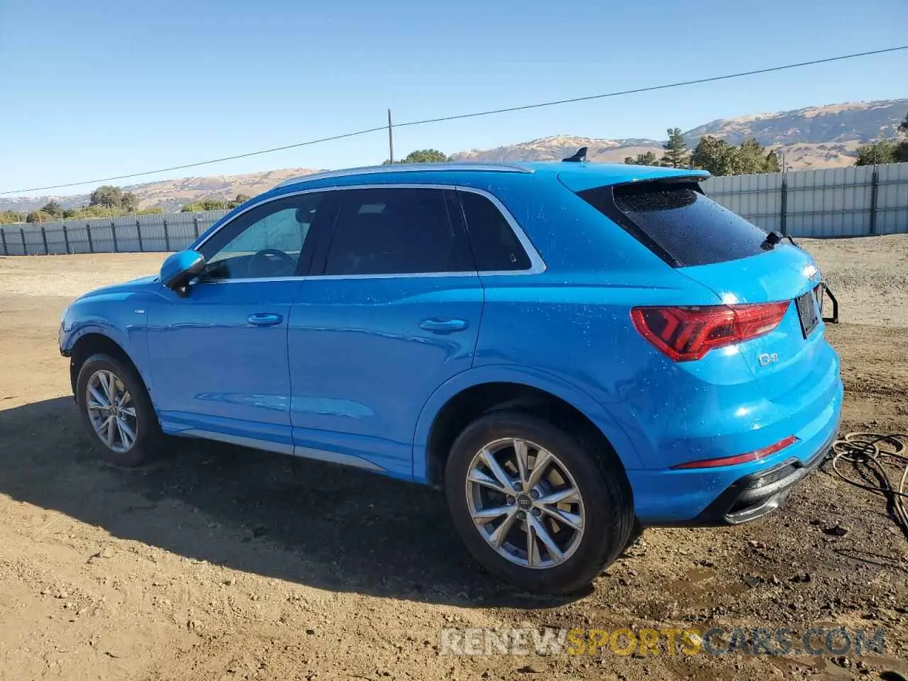 2 Photograph of a damaged car WA1DECF30P1106162 AUDI Q3 2023