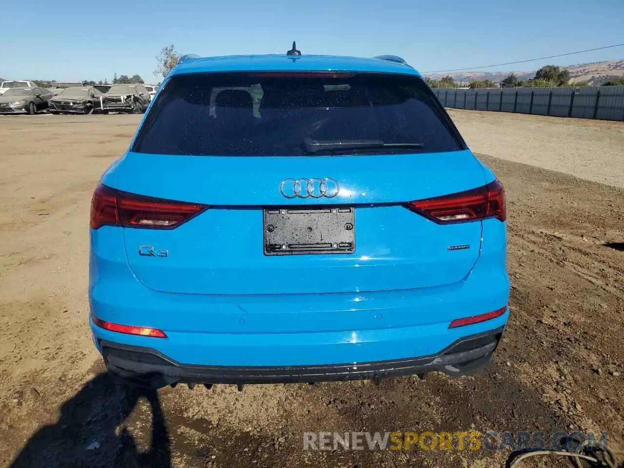 6 Photograph of a damaged car WA1DECF30P1106162 AUDI Q3 2023