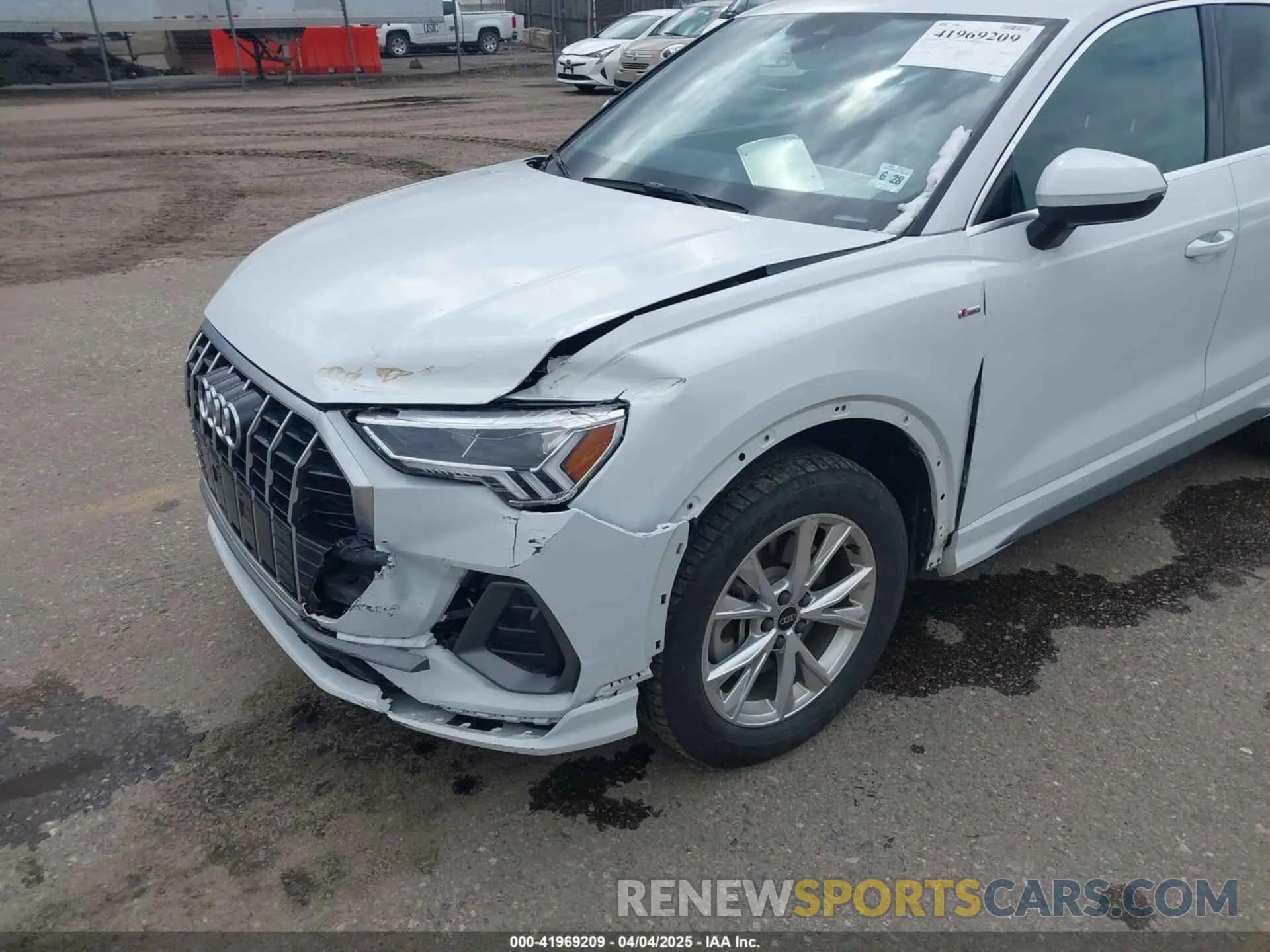 6 Photograph of a damaged car WA1DECF30P1127433 AUDI Q3 2023