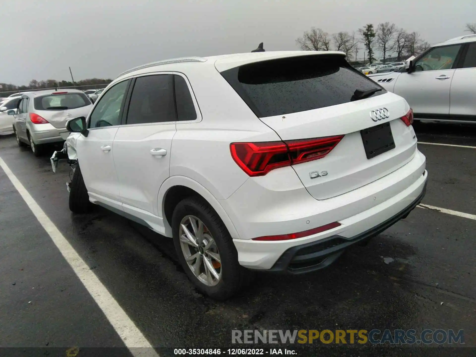 3 Photograph of a damaged car WA1DECF32P1031710 AUDI Q3 2023