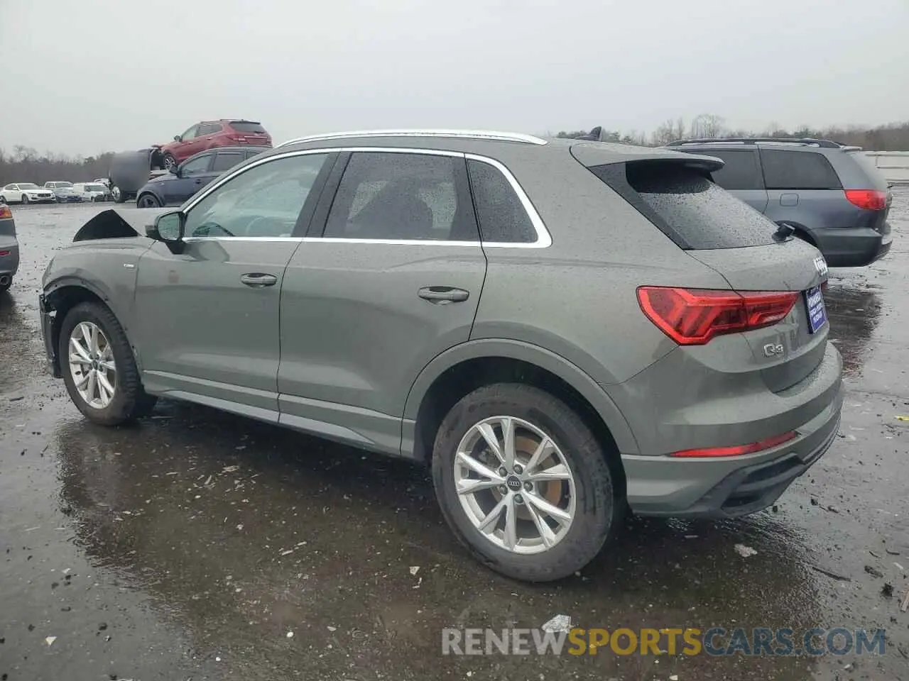 2 Photograph of a damaged car WA1DECF33P1124378 AUDI Q3 2023